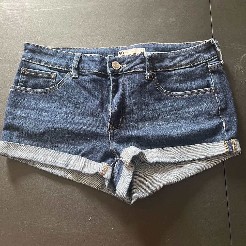 SO Dark Blue Jean Shorts